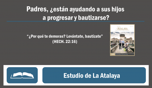 Más información sobre "Fotos para las pantallas para el estudio de La Atalaya semana del 7 al 13 de Mayo"