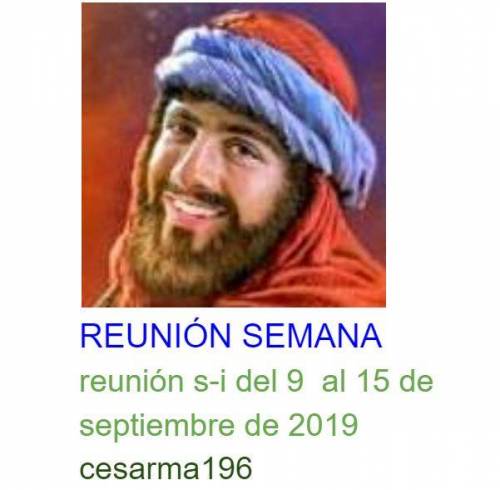 Más información sobre "reunion s-i del 9  al 15 de septiembre de 2019"