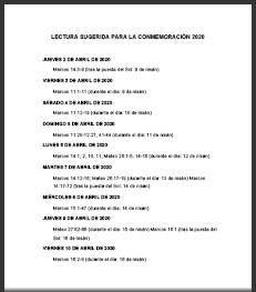 Más información sobre "LECTURA SUGERIDA PARA LA CONMEMORACIÓN 2020"