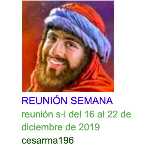 Más información sobre "Reunion s-i del 16 al 22 de diciembre de 2019"