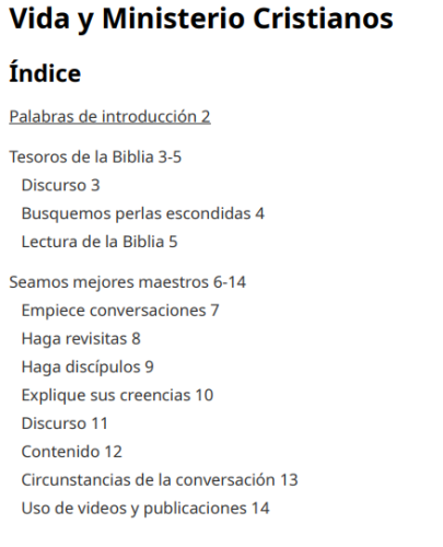 Más información sobre "Instrucciones para la reunión Vida y Ministerio Cristianos"