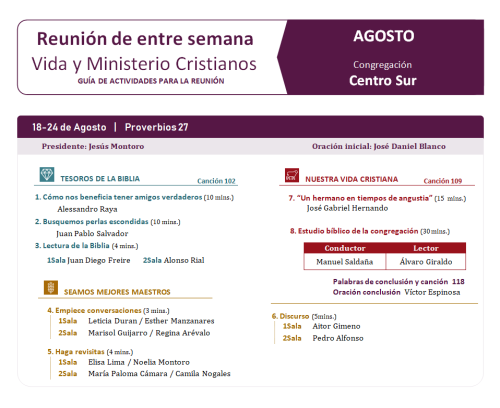 Más información sobre "Plantillas | Reunión Vida y Ministerio Cristianos y Reunión Pública |  Agosto"