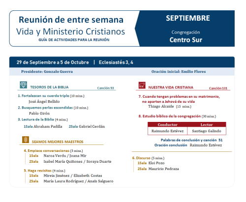 Más información sobre "Plantillas | Reunión Vida y Ministerio Cristianos + Reunión del Fin de semana |  Septiembre"
