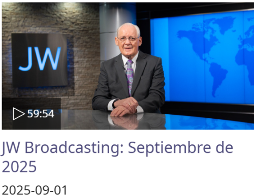 Más información sobre "Transcripción: JW Broadcasting Septiembre de 2025"