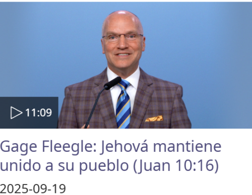 Más información sobre "Transcripción: Gage Fleegle: Jehová mantiene unido a su pueblo (Juan 10:16)"