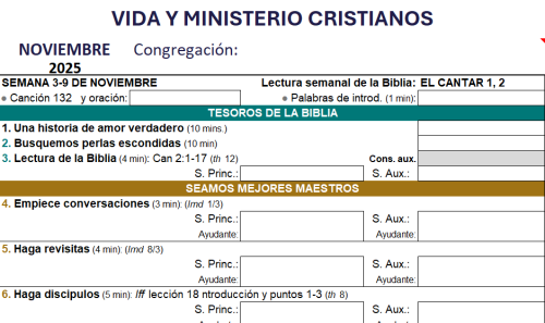 Más información sobre "Formato Vida y Ministerio Cristiano"