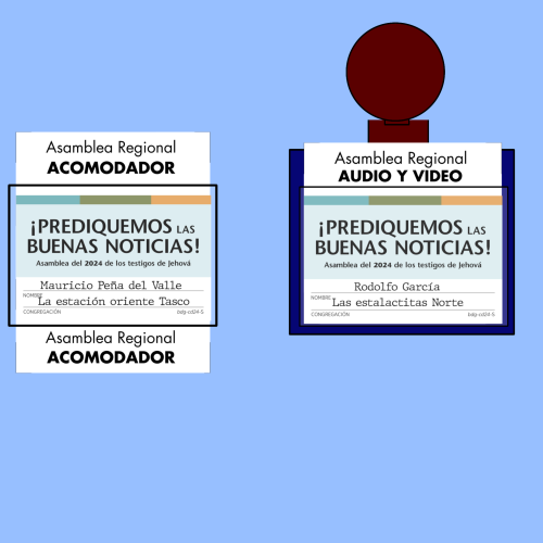 Más información sobre "Tarjetas de identificación para Departamentos para la asamblea regional (arreglado y en PDF)"