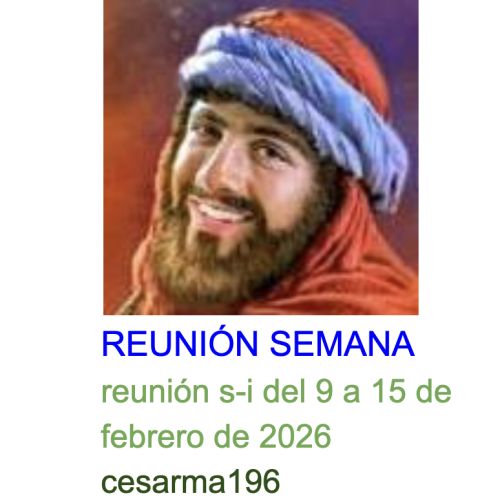 Más información sobre "Reunion s-i del 9 a 15 de febrero de 2026"